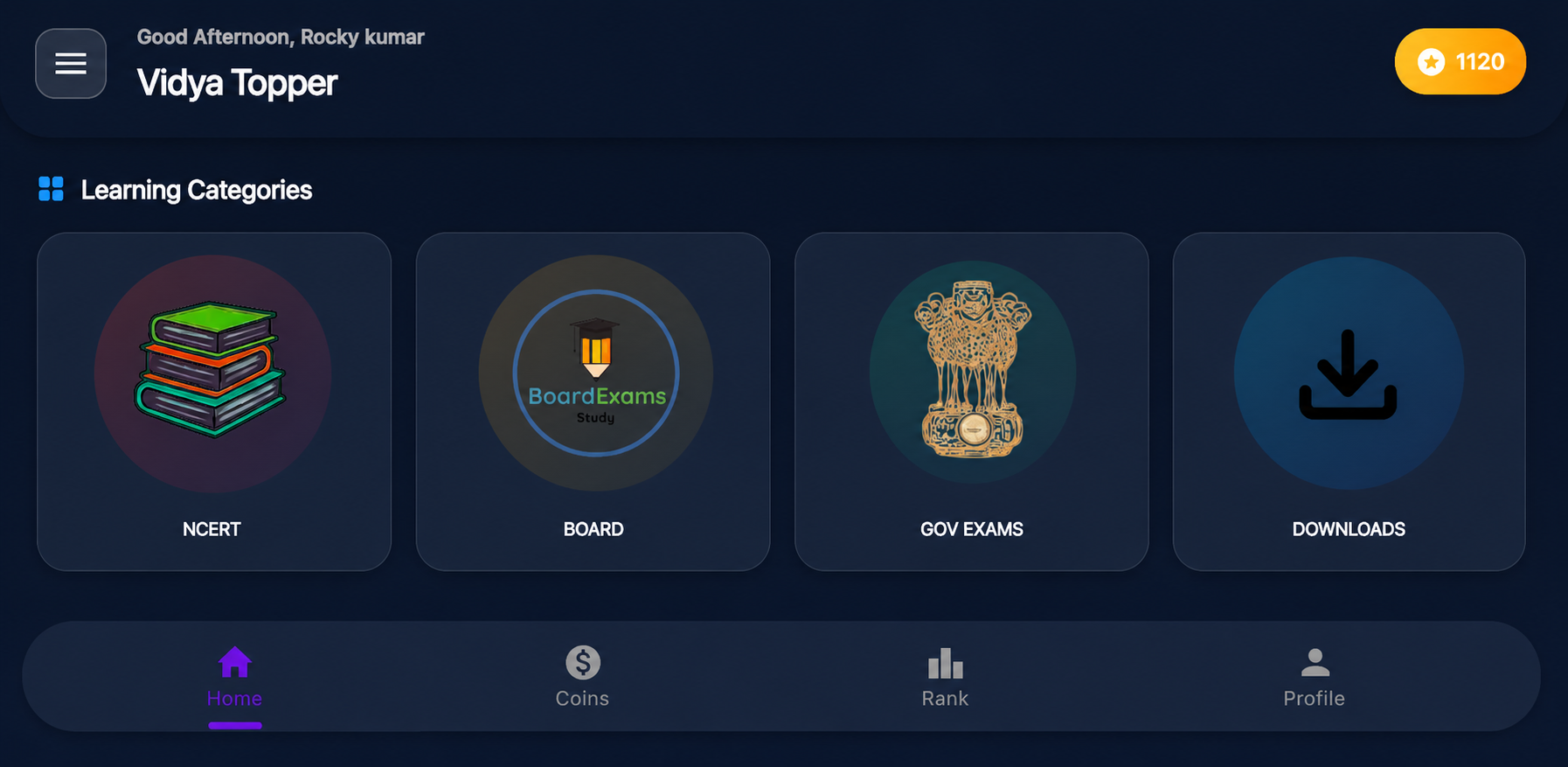 Vidya Topper App